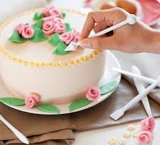 fondant cake design