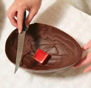 uovo cioccolato pasqua in casa
