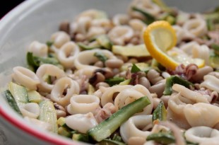 ricetta insalata calamari e varianti