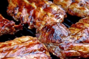 tagli di carne di maiale barbecue