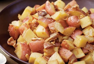 bacon e patate