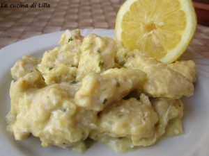 Pollo con uovo e limone, la ricetta