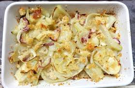 finocchi cipolle e patate al forno
